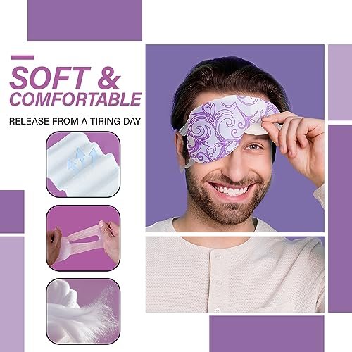 16er-Pack Dampf-Augenmasken für trockene Augen – Selbstheizende Einweg-Augenmaske zur Beruhigung, Linderung von Kopfschmerzen und Stress, warme Kompresse für müde Augen, Spa-Geschenk