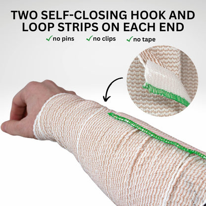 Vakly Elastische Binde 6" x 5 Yards (10er-Pack) – Selbstschließende Kompressionsbandage für Knie, Knöchel & Handgelenk, Erste-Hilfe-Binde für Sport, Verstauchungen und alltägliche Unterstützung