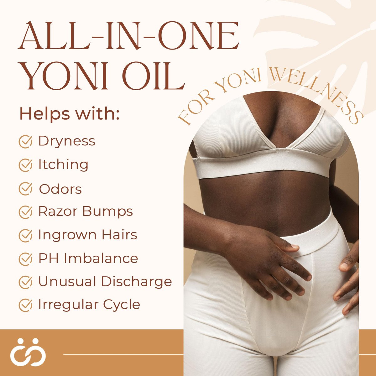 Yoni Oil Natürlich Minzfrisch Femininöl – Trockenheit, reduziert Geruch, stellt pH-Gleichgewicht wieder her, rein natürlich, Kräuter-Yoni-Mischung mit Teebaumöl, Lemongras, Jasmin & Kamillenölen, 30 ml