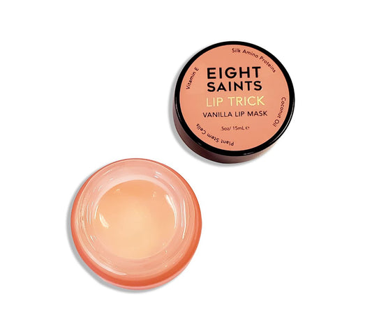 Eight Saints Lip Trick Vanilla Lip Mask – Pflegende Lippenmaske mit Vitamin E, Aminosäuren und Kokosöl für volle, weiche Lippen (0,5 Unzen)