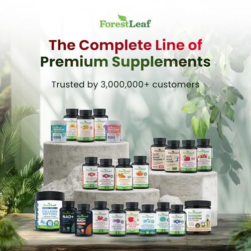ForestLeaf D-Mannose 1000mg Kapseln – Mit Cranberry, Hibiskus & Vitamin C für die Harnwegsgesundheit von Frauen und Männern – 60 Kapseln
