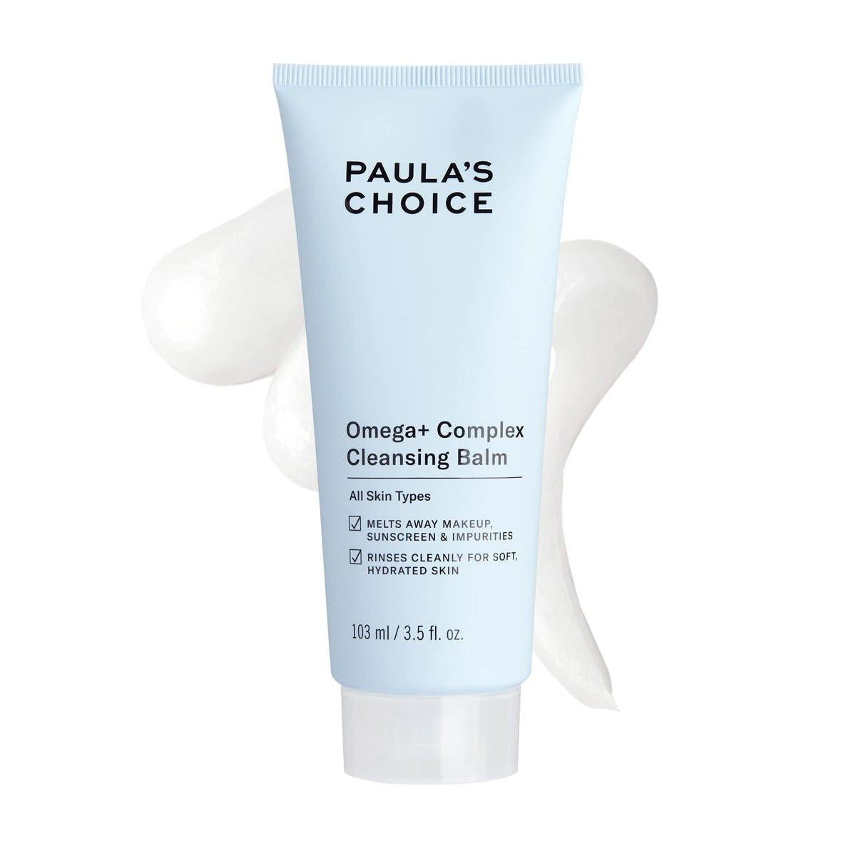Paula's Choice Omega Complex Reinigungsbalsam – Sanfter Make-up-Entferner & Gesichtsreiniger für trockene & empfindliche Haut, 3,5 fl oz
