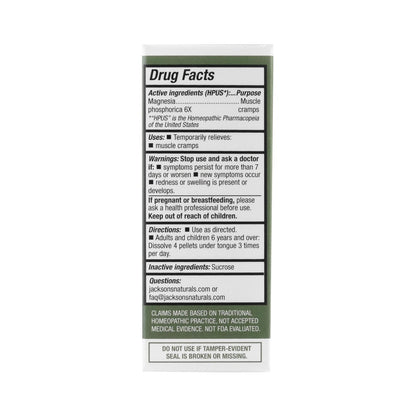 Jackson's #8 Zellsalz Mag Phos 6X (500 Pellets) – Vegane & Laktosefreie Schuessler Gewebesalze Magnesia Phosphorica 6X (Hergestellt in den USA)