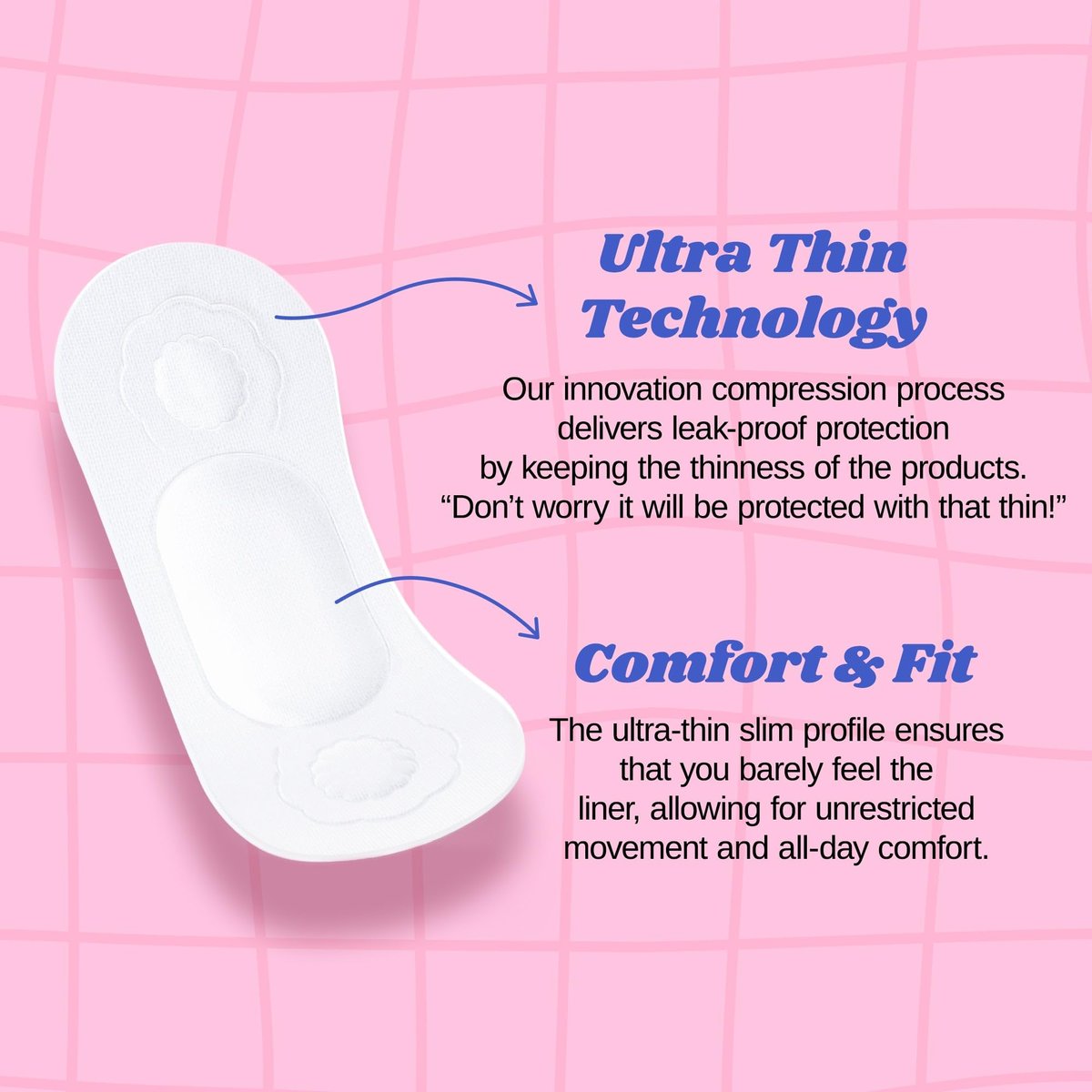Livlit Ultra Dünne Slipeinlagen, 100% zertifizierte Bio-Baumwolle aus Texas, leichte Saugfähigkeit, chlorfrei, unparfümiert, hypoallergen (40 Stück)