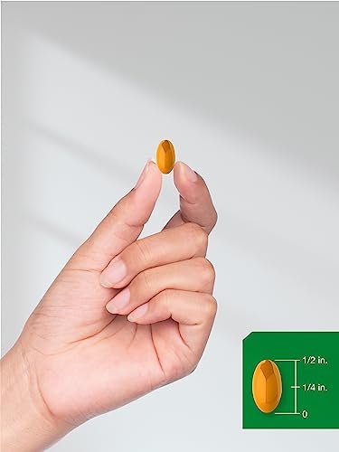 Horbäach Kurkuma & Ingwer Kapseln | 180 Softgels mit Schwarzem Pfeffer Extrakt | Nicht-GVO, Glutenfrei