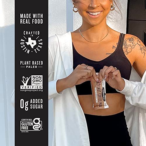 Thunderbird Bars Energie-Snack – Haselnuss Kaffee Maca, 12er-Pack (1,7 oz Riegel), glutenfrei, vegan, paleo, ohne Zuckerzusatz