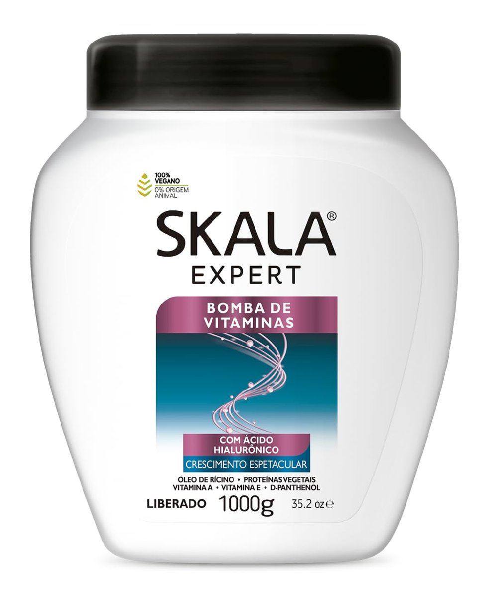 Skala Expert Bomba de Vitaminas – SOS Haarbehandlung für kräftiges Haar, 35,2 Unzen