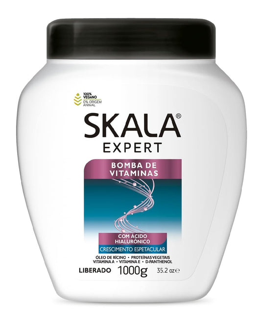 Skala Expert Bomba de Vitaminas – SOS Haarbehandlung für kräftiges Haar, 35,2 Unzen