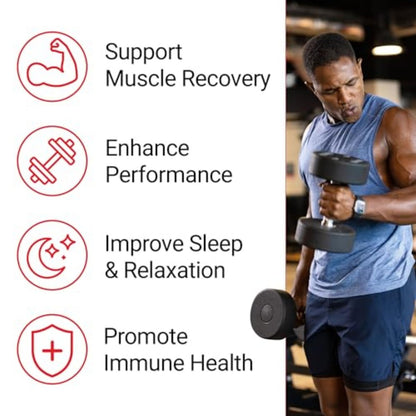 Force Factor Zink-Magnesium-Aspartat – Nahrungsergänzungsmittel für Muskelregeneration, Leistung, besseren Schlaf & Immunsystem, 60 Tabletten