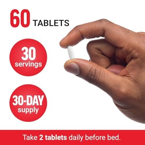 Force Factor Zink-Magnesium-Aspartat – Nahrungsergänzungsmittel für Muskelregeneration, Leistung, besseren Schlaf & Immunsystem, 60 Tabletten