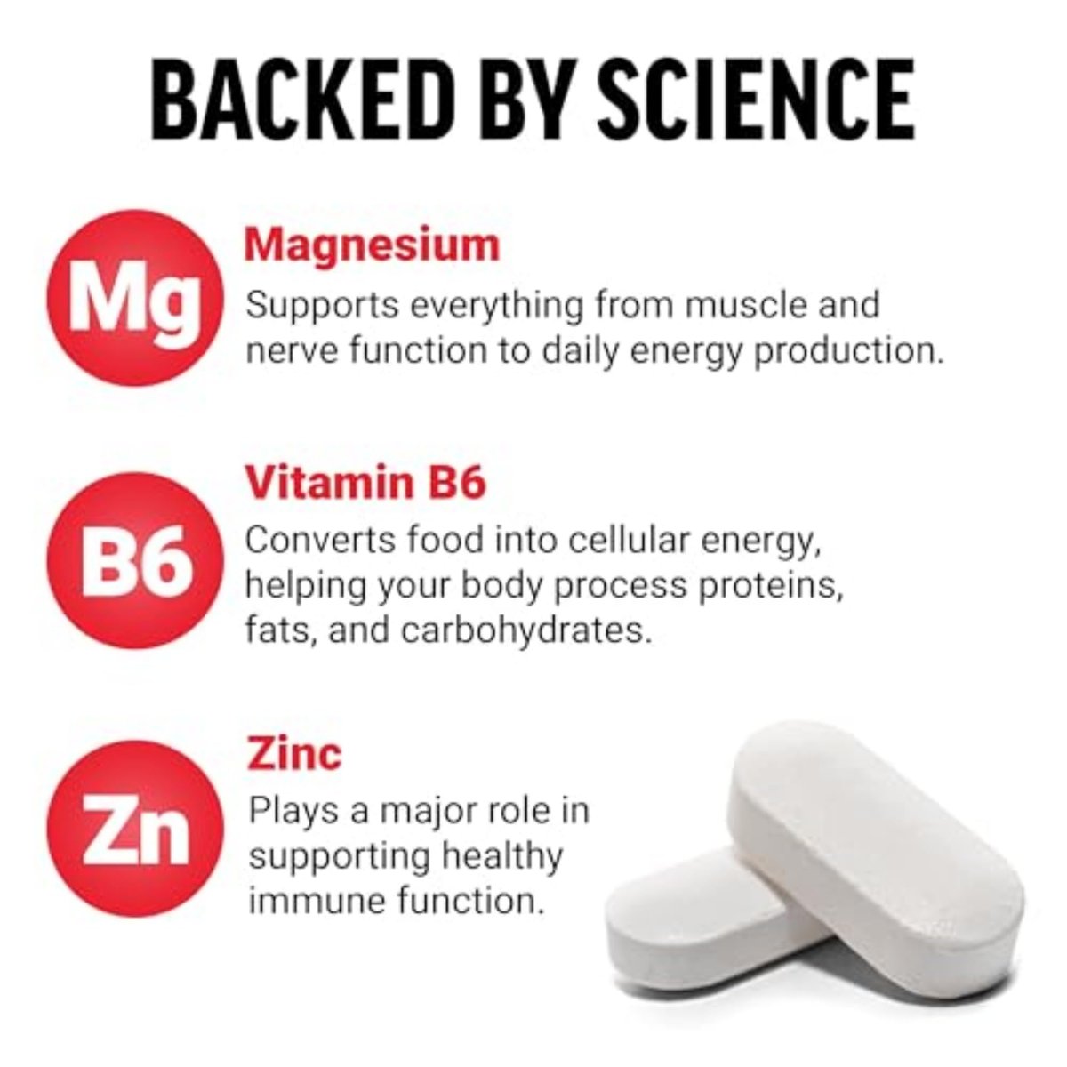 Force Factor Zink-Magnesium-Aspartat – Nahrungsergänzungsmittel für Muskelregeneration, Leistung, besseren Schlaf & Immunsystem, 60 Tabletten