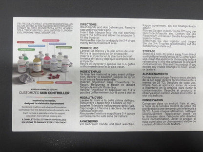 BRÜUN HS - Kontroll-Haar- und Kopfhaut-Ampullen-Serum – Koreanischer Serum-Booster für das Haarwachstum ohne Dermapen, 1,18 fl.oz