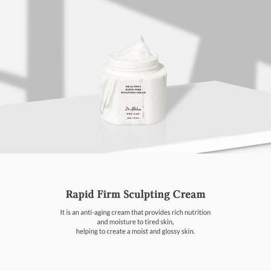 Dr.Althea Rapid Firm Sculpting Cream – Faltige Creme für straffe & glasige Haut | Vegane koreanische Hautpflege, 1,7 fl oz