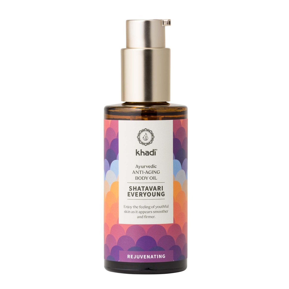KHADI SHATAVARI EVERYOUNG Ayurvedisches Elixier Haut & Seele Öl - Anti-Aging - strafft & revitalisiert - 100% pflanzlich, natürlich & vegan - 100 ml
