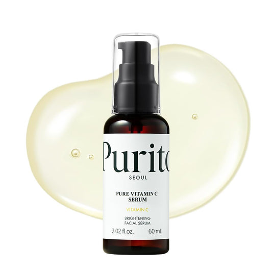 PURITO Pure Vitamin C Serum – 60 ml Hochkonzentriertes Vitamin C Serum für strahlende Haut