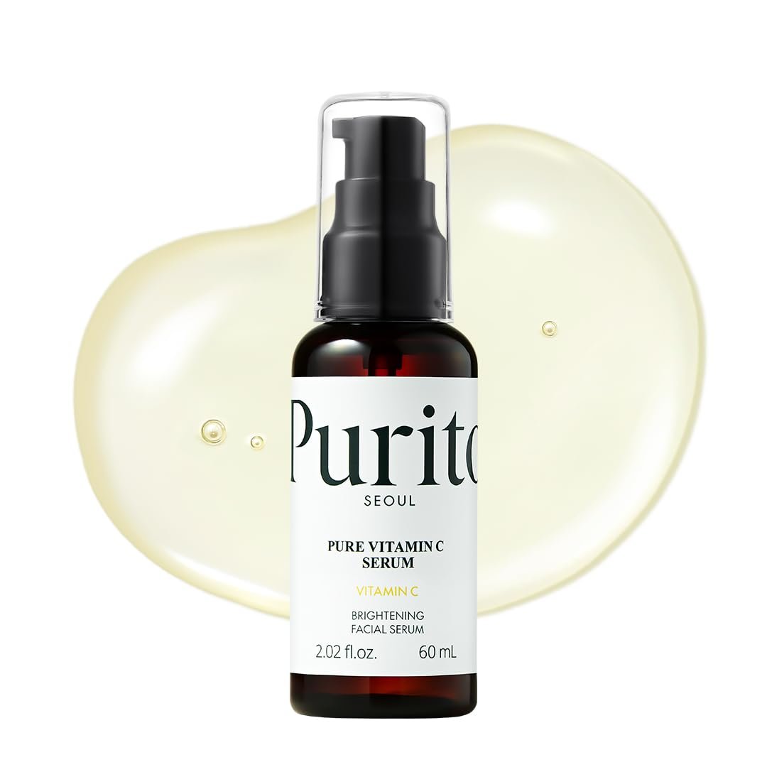 PURITO Pure Vitamin C Serum – 60 ml Hochkonzentriertes Vitamin C Serum für strahlende Haut