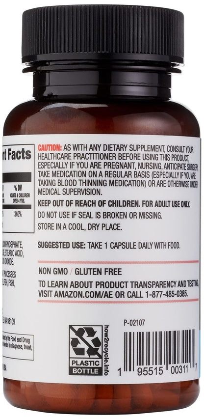 Folsäure 800 mcg pro Portion, 180 Tabletten, Nahrungsergänzungsmittel für Frauen zur Unterstützung der gesunden pränatalen Entwicklung, 6-Monats-Vorrat