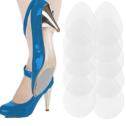 Selbstklebende Anti-Rutsch-Pads für Schuhe – Grip-Verstärker – 5 Paar (Transparent)