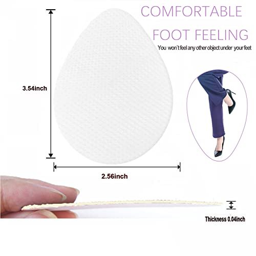 Rutschfeste Schuhpads, selbstklebend, Anti-Rutsch-Schuhgriffe, Gummisohlen-Schutzfolie, klar, 3 Paare