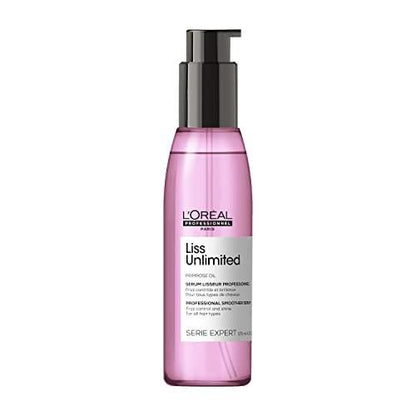L'Oréal Professionnel Paris Liss Unlimited Blow-Dry Serum – Anti-Frizz Serum für krauses Haar, mit Prokeratin, 125 ml