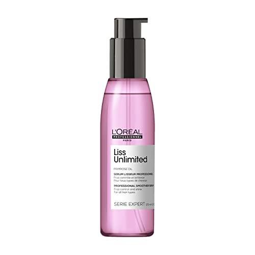 L'Oréal Professionnel Paris Liss Unlimited Blow-Dry Serum – Anti-Frizz Serum für krauses Haar, mit Prokeratin, 125 ml