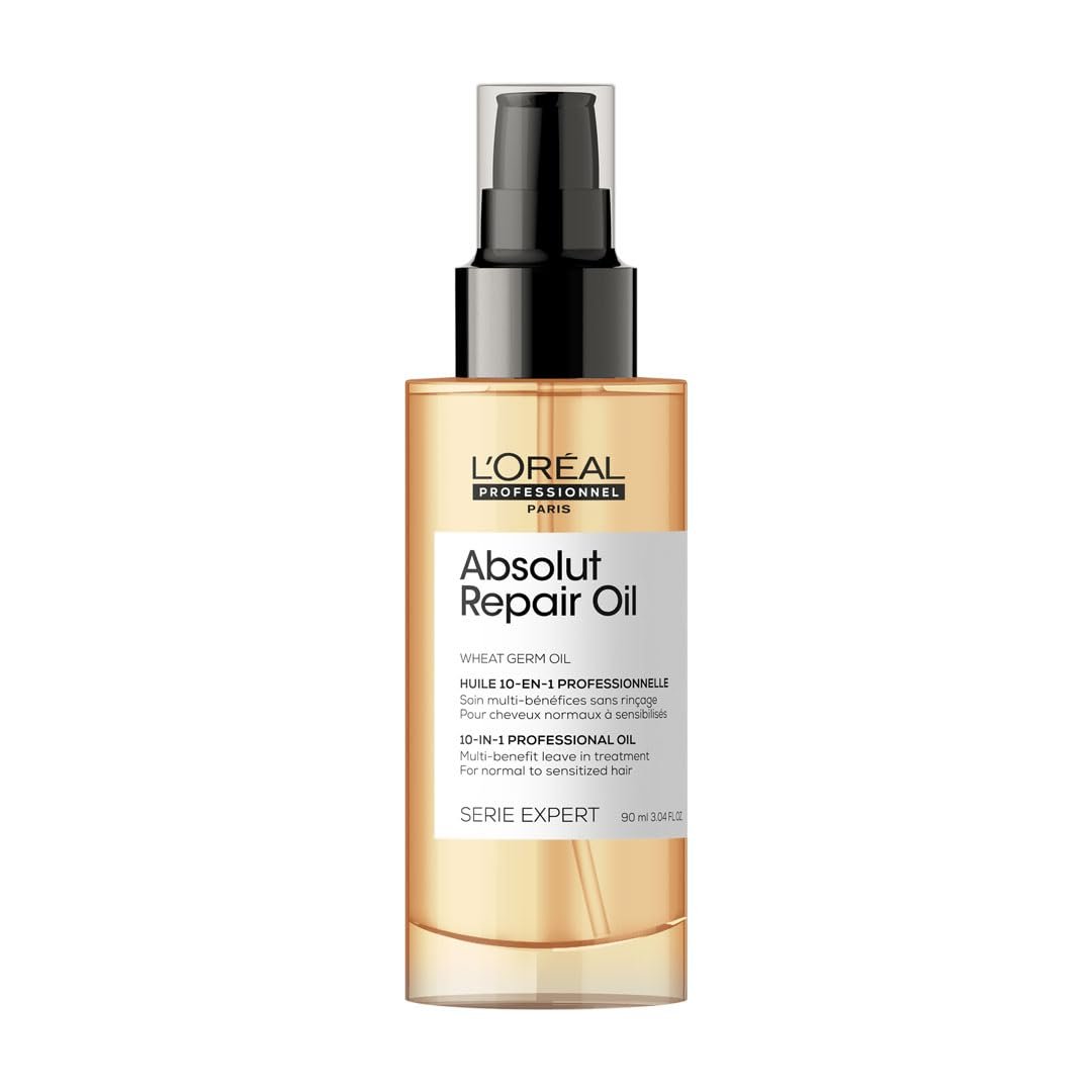 L'Oréal Professionnel Paris Absolut Repair 10-in-1 Öl – Pflegendes Multi-Benefit-Öl für trockenes & geschädigtes Haar, repariert und verleiht Glanz