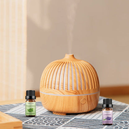 Sedbuwza Lavendel-Pfefferminz Ätherisches Öl Set, Lavendel Duftöl Pfefferminz Duftöl Set für Diffuser, Aromatherapie, Massage, Seife, Kerzenherstellung 2 x 10 ml