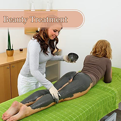 Geyoga 100 Stück Einweg-Slipförmige Höschen für Damen, Vliesstoff, Einweg-Unterwäsche für Spa, Bräunung, einzeln verpackt, Schwarz