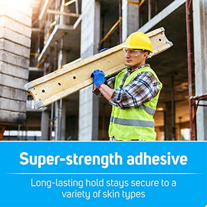 Care Science Waterproof Strong Strips Adhesive Bandages, Extra Large, 32 CT | 100% wasserdicht, schwerer Schutz, hilft Infektionen zu verhindern für Erste Hilfe und Wundversorgung