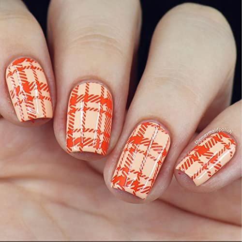 PUEEN Super Intense Nagellack für Nail Stamping 12ml Nail Art Farblack (818 - Candy) - BH000975