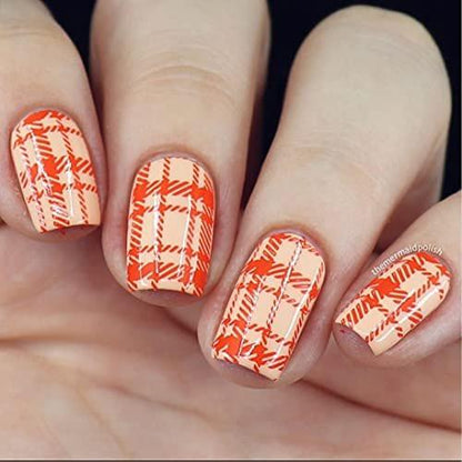 PUEEN Super Intense Nagellack für Nail Stamping 12ml Nail Art Farblack (818 - Candy) - BH000975