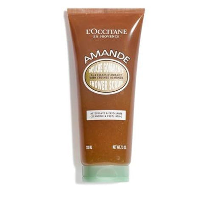 L’Occitane Mandel-Duschpeeling 2-in-1: Peeling & Duschöl für sanfte, geschmeidige Haut – 200 ml