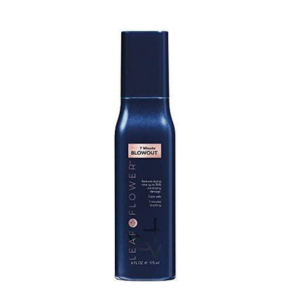 Leaf & Flower 7 Minute Blowout, 6oz/175ml – Schnellföhner für seidiges Haar