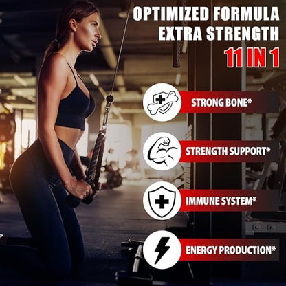 Agobi Testosteron Booster für Männer – 11 Kräuter: Ashwagandha, Tribulus, Ginseng & mehr – 60 Kapseln für 1 Monat