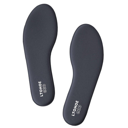 Memory Foam Einlegesohlen für Herren, Ersatz-Schuheinlagen für Arbeitsstiefel, Laufschuhe, Wanderschuhe, Sneaker, Polsternde Schuheinlagen zur Fußschmerzlinderung, Bequeme Innensohlen 6mm Navy US 9