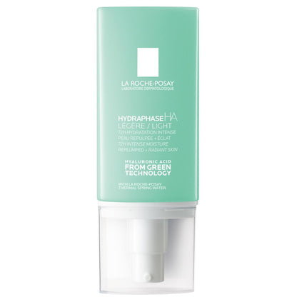 La Roche-Posay Hydraphase HA Leichte Gesichtsfeuchtigkeitscreme mit Hyaluronsäure, 72h Feuchtigkeit, ölfrei & nicht komedogen, 50 ml