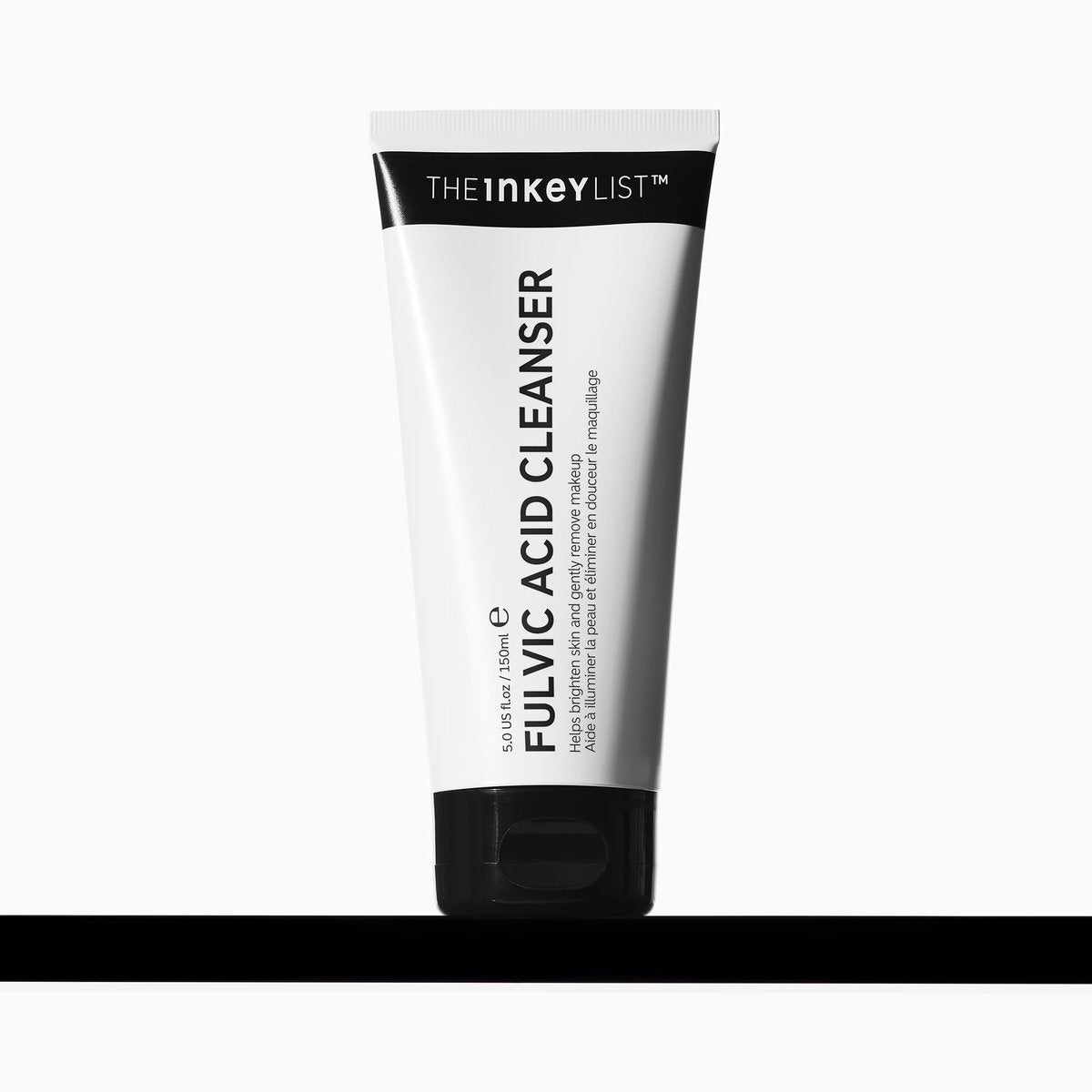 The INKEY List Fulvinsäure Reinigungsgel 150 ml – Make-up Entferner für einen gesund aussehenden Teint, ohne Duftstoffe, für alle Hauttypen
