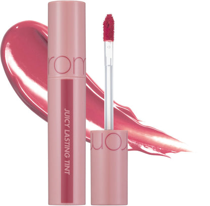 rom&nd Juicy Lasting Tint 25 BARE GRAPE – Lebendige Farbe, glänzendes Finish, lang anhaltend, feuchtigkeitsspendend, K-Beauty Lippenstift 5,5 g