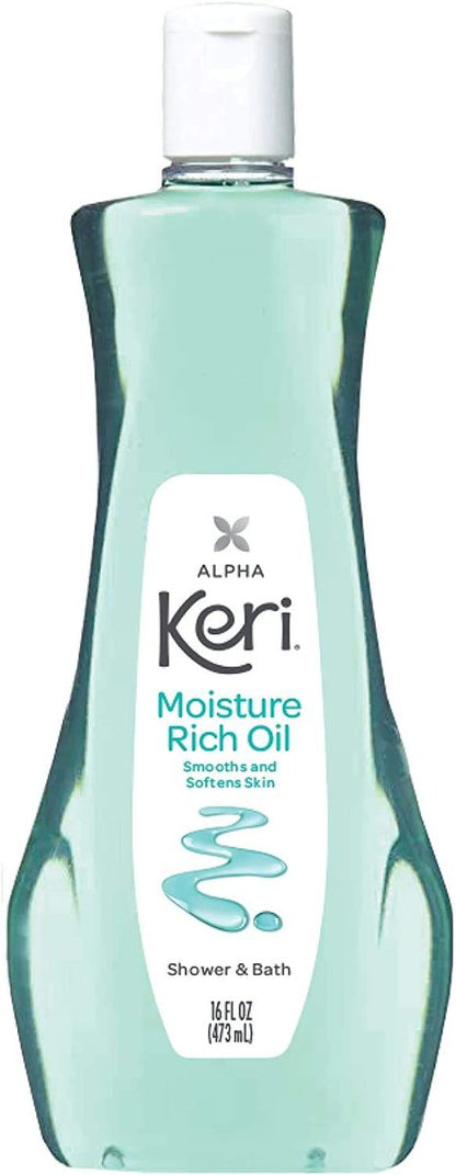 Keri Feuchtigkeitsspendendes Dusch- und Badeöl, 473 ml