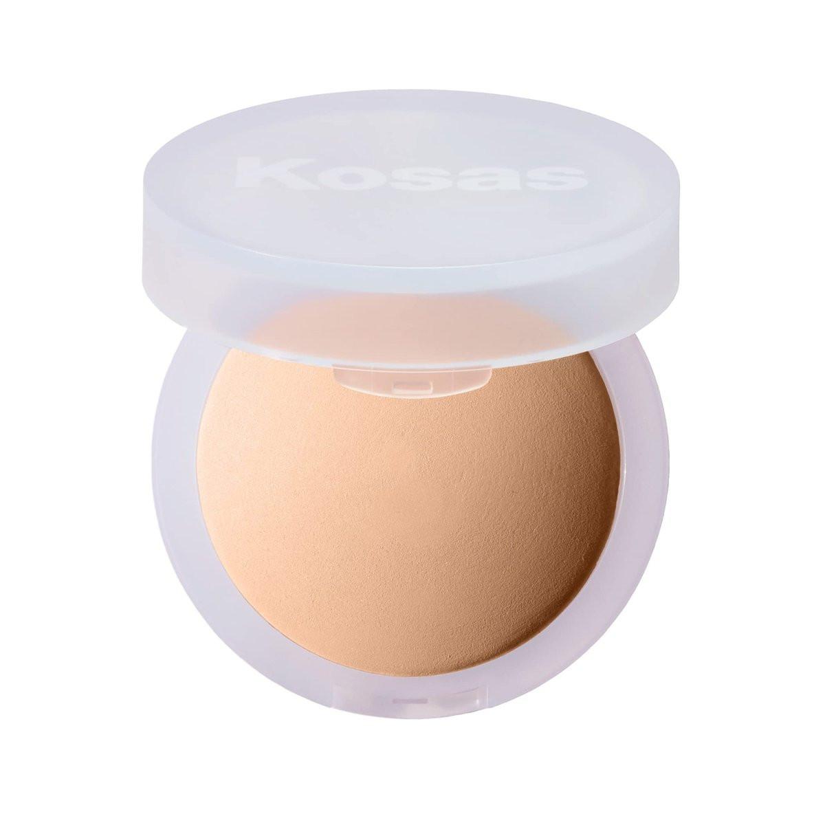 Kosas Cloud Set Pressed Setting Powder – Transluzenter Puder zur Glanzkontrolle, weiches, mattes Finish, Comfy (Sheer Medium)