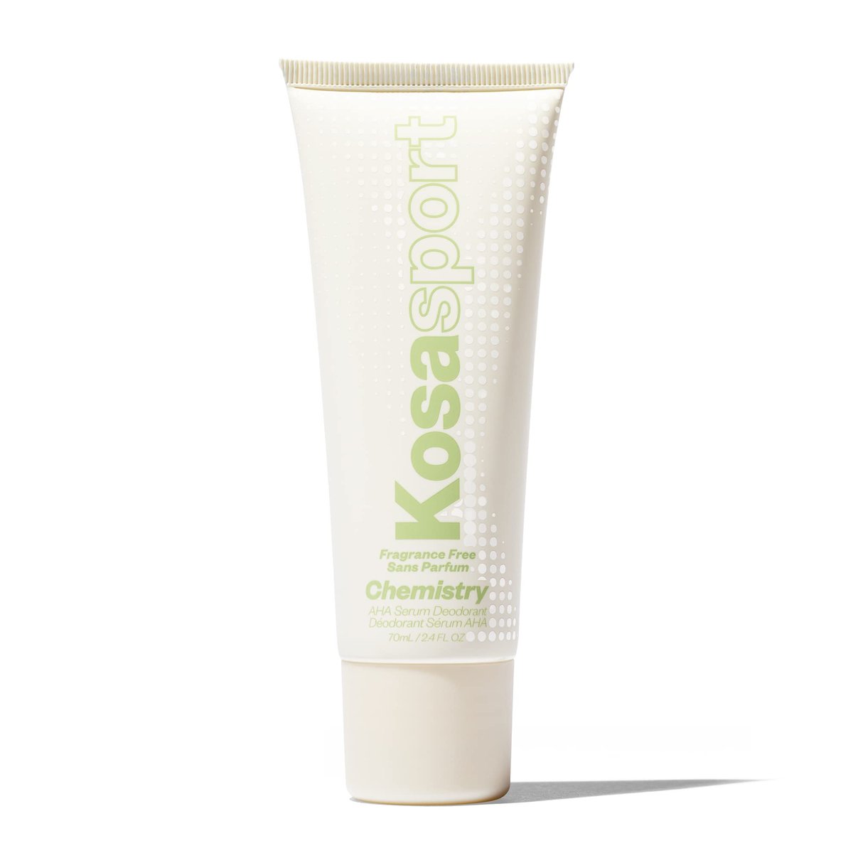 Kosas Chemistry Deodorant – Aluminium- und natronfreies Deodorant mit AHA-Serum, das die Haut exfoliert, pflegt und nährt (Duftfrei)