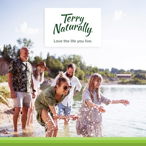 Terry Naturally Melatonin EP 120 10 mg – Schlafunterstützung mit Antioxidantien, glutenfrei, 60 Tabletten