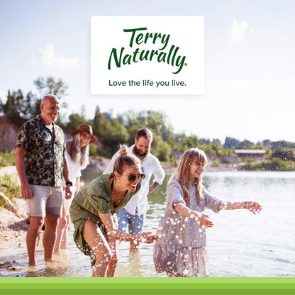 Terry Naturally Melatonin EP 120 10 mg – Schlafunterstützung mit Antioxidantien, glutenfrei, 60 Tabletten