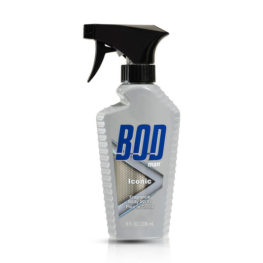 BOD Man Fragrance Body Spray Iconic 8 fl oz – Herrenduft für den ganzen Tag