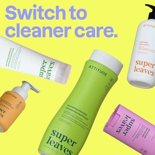 ATTITUDE Nachfüllpackung für Schaumseifenspender, EWG-zertifiziert, dermatologisch getestet, pflanzlich & mineralisch, vegan, Duft Orangenblüte & Eukalyptus, 2 l