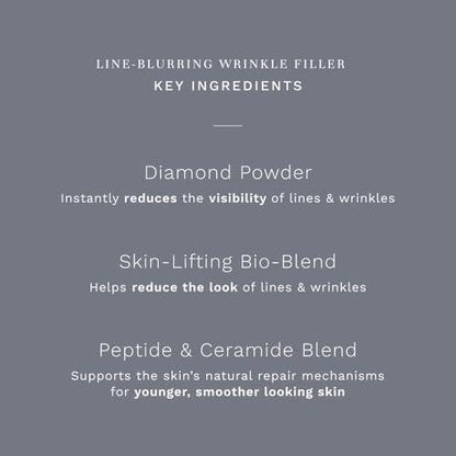 City Beauty Line-Blurring Wrinkle Filler – Spot-Behandlung gegen Falten & feine Linien – Glatte, gestraffte & hydratisierte Haut für Gesicht & Hals – Reine Formel mit Peptiden & Diamantpulver