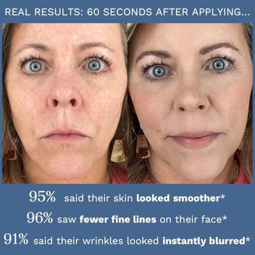 City Beauty Line-Blurring Wrinkle Filler – Spot-Behandlung gegen Falten & feine Linien – Glatte, gestraffte & hydratisierte Haut für Gesicht & Hals – Reine Formel mit Peptiden & Diamantpulver