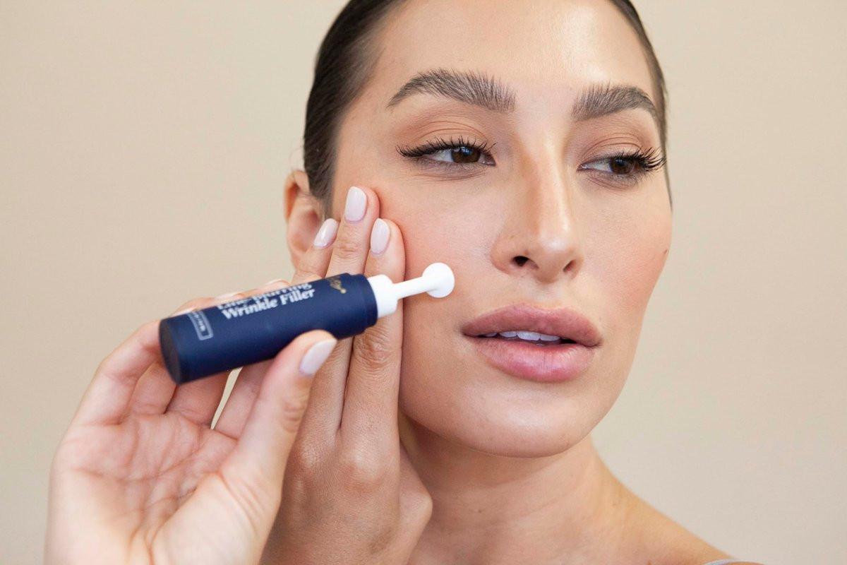 City Beauty Line-Blurring Wrinkle Filler – Spot-Behandlung gegen Falten & feine Linien – Glatte, gestraffte & hydratisierte Haut für Gesicht & Hals – Reine Formel mit Peptiden & Diamantpulver