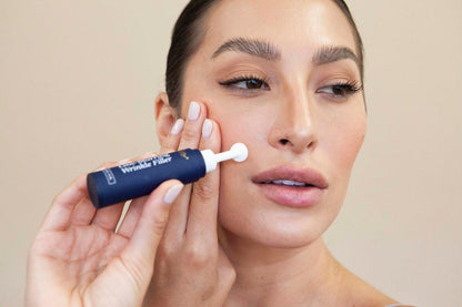 City Beauty Line-Blurring Wrinkle Filler – Spot-Behandlung gegen Falten & feine Linien – Glatte, gestraffte & hydratisierte Haut für Gesicht & Hals – Reine Formel mit Peptiden & Diamantpulver