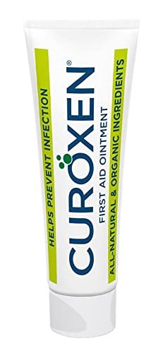 CUROXEN Erste Hilfe Antibiotische Salbe, 0,5 oz | Mit natürlichen & biologischen Inhaltsstoffen (0,5 oz Vertikal)